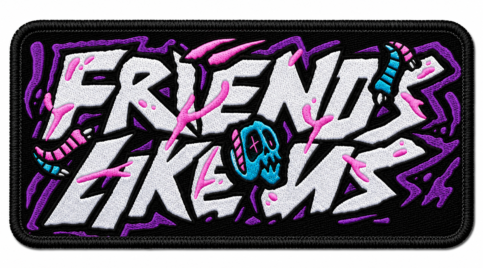 Friends Like Us — StashHat™ embroidered patch