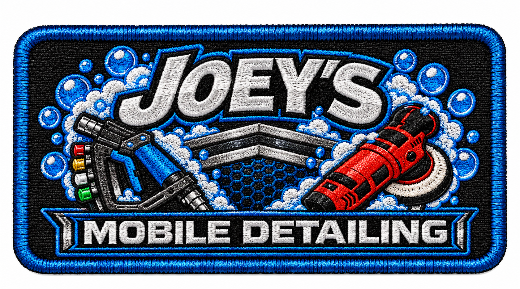 Joey's Mobile Detailing — StashHat™ embroidered patch
