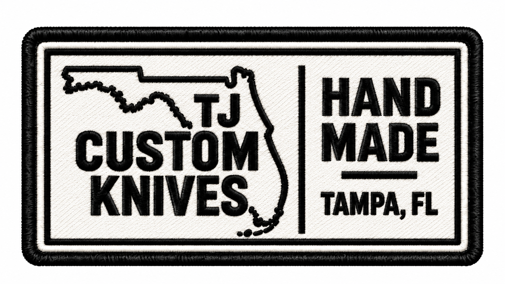TJ Custom Knives — StashHat™ embroidered patch