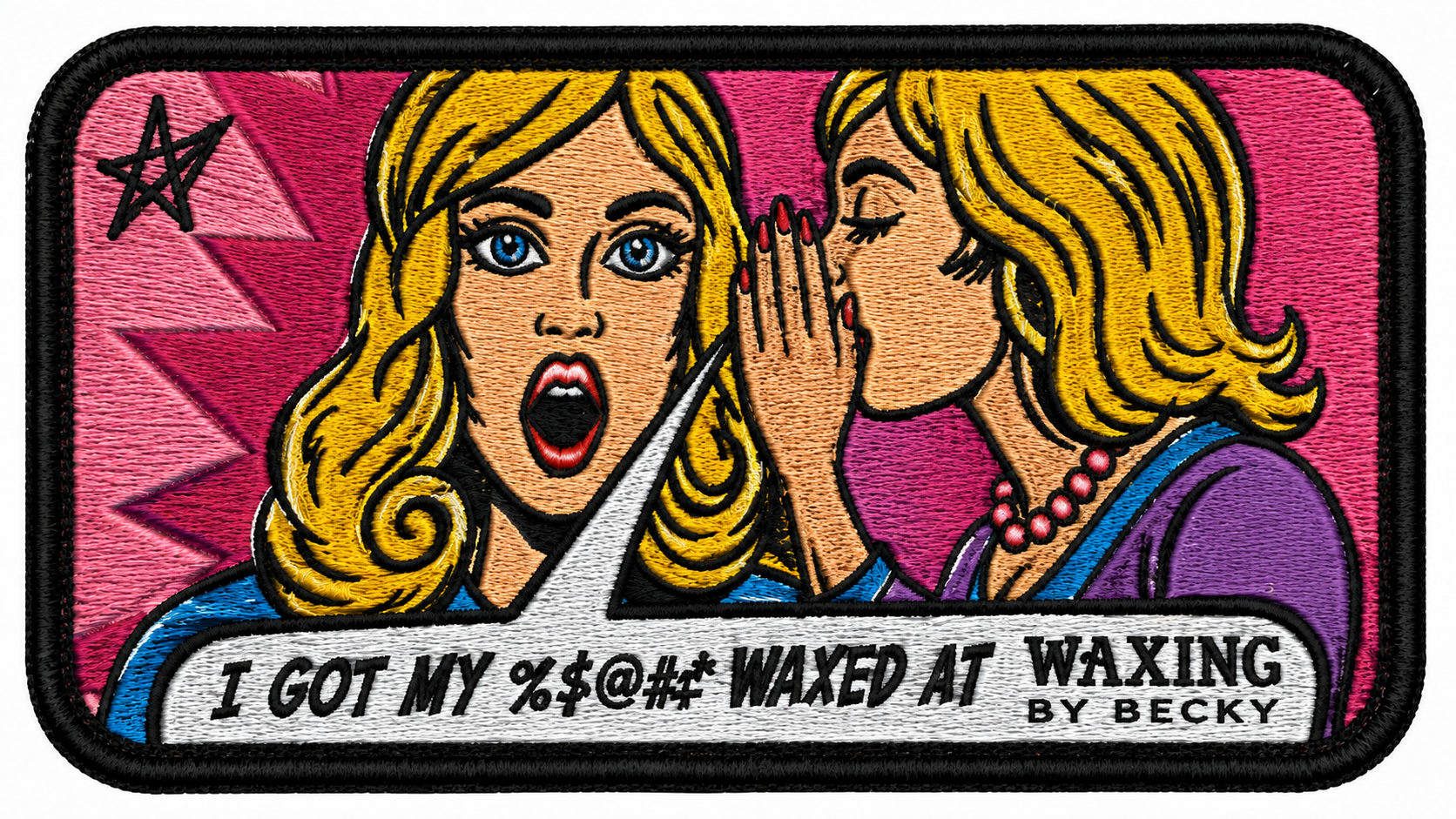 Waxing By Becky — StashHat™ embroidered patch